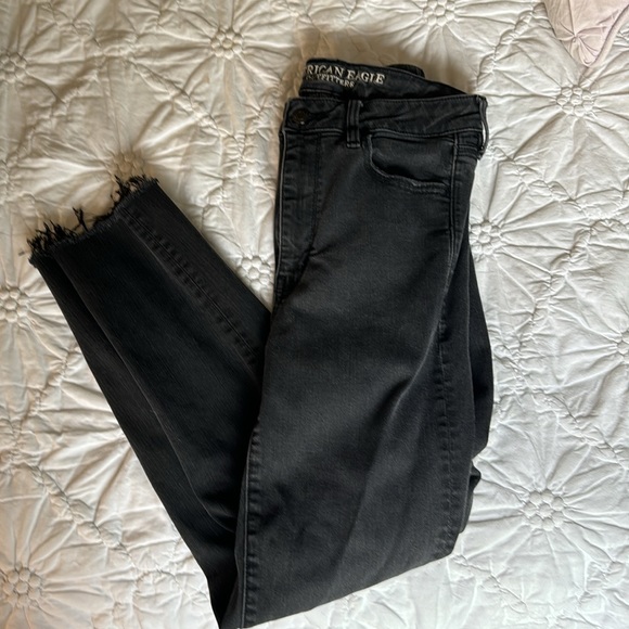 American Eagle Super Stretch X Charcoal Jeans - Picture 2 of 5